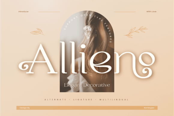 Allieno Font Review: Ornate Serif for Marketing Campaigns