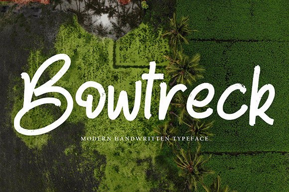 Bhowtreck: A Handwritten Font for Modern Web Design