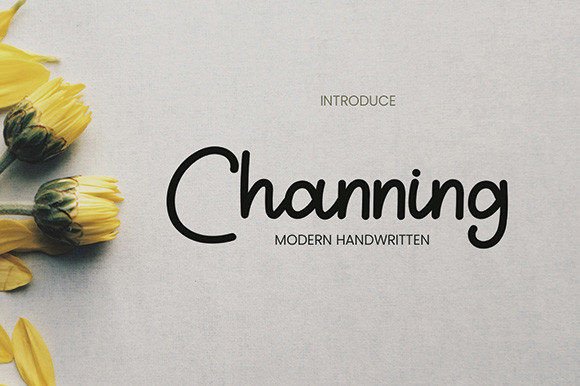 Channing Font Review: A Handwritten Typeface for Editorial Design