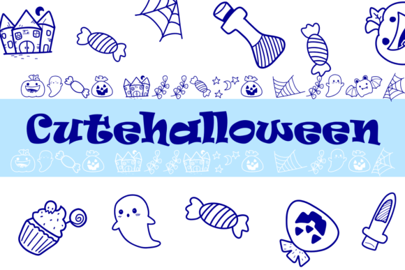 Cutehalloween: A Dingbats Font for Web Designers