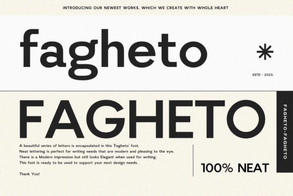 Fagheto Review: A Bold Serif Font That Demands Attention in Campaign Graphics