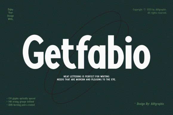 Getfabio: A Bold Serif Font for Scroll-Stopping Campaigns