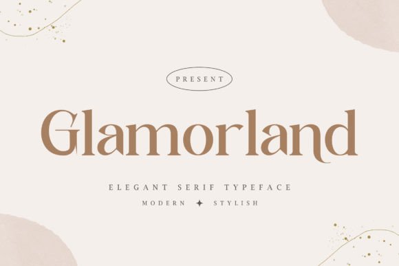 Glamorland: A Serif Font That Elevates Web Design