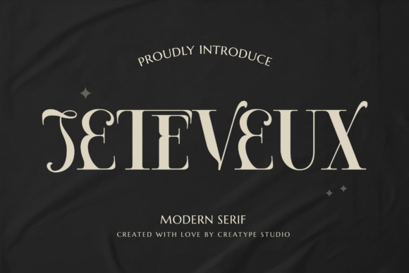 Jeteveux Review: A Quirky Serif Font for Modern Branding