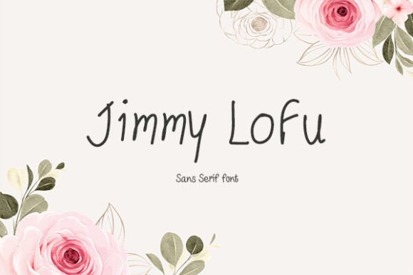 Jimmy Lofu: A Whimsical Sans Serif Font for Branding