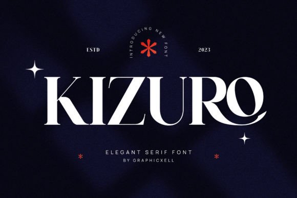 Kizuro: A Serif Font That Gives Your Campaign Visual Authority
