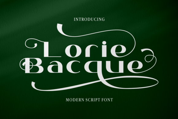 Lorie Bacque: A Modern Sans Font That Balances Elegance and Character