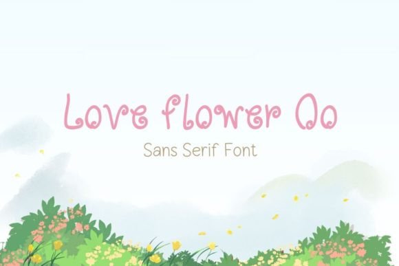 Love Flowers Oo: A Minimal Sans Serif Font Built for Clean Branding