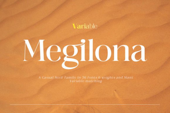 Megilona: A Serif That Demands Attention