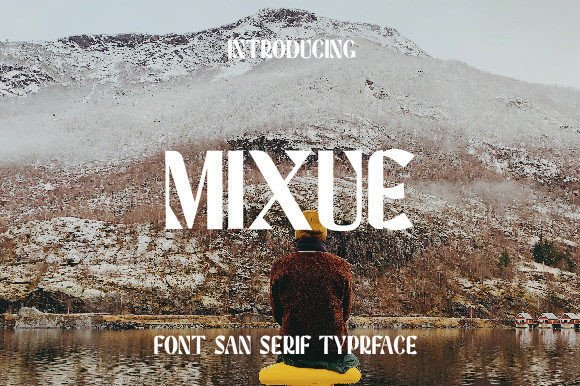 Mixue: A Serif Font That Elevates Your Business Identity