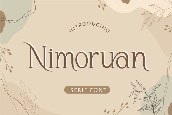 Nimoruan: A Refined Serif Font for Editorial Design