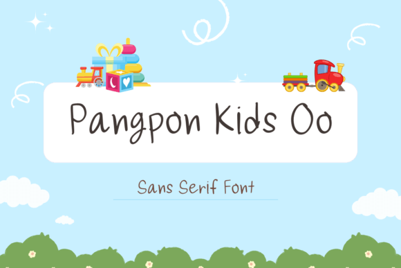 Pangpon Kids Oo Font: A Playful Sans Serif for Branding Projects