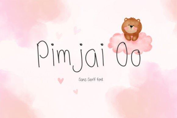 Pimjai Oo: The Playful Handwritten Font That Gives Campaign Visuals a Voice