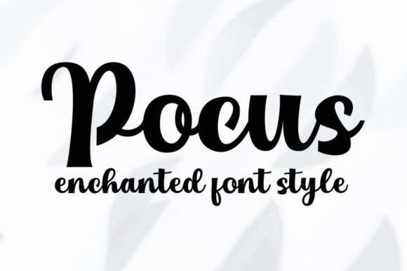 Pocus: A Handwritten Font That Gives Your Small Business a Polished Edge