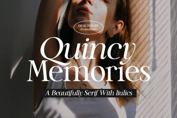 Quincy Memories: A Serif Typeface That Elevates Small Business Branding