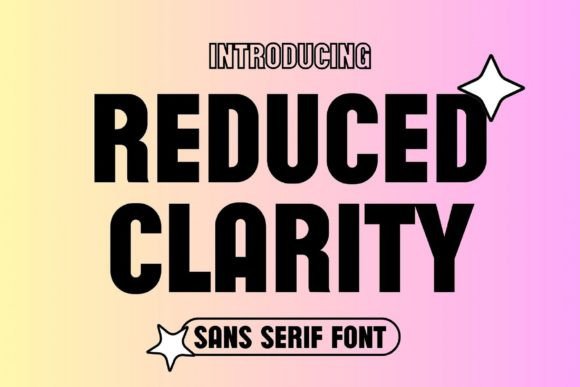 Reduced Clarity: A Sans Serif Font Built for Campaign Visuals That Stop the Scroll