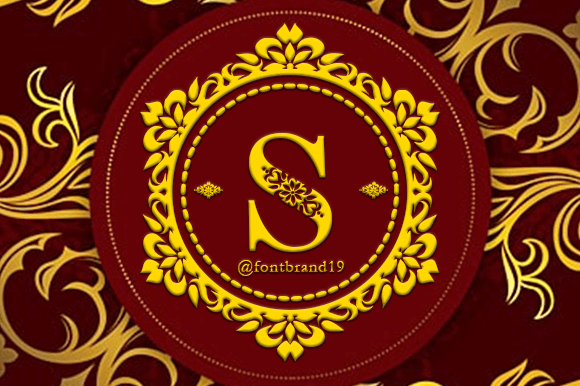 Sari Monogram: A Decorative Font for Handmade Elegance