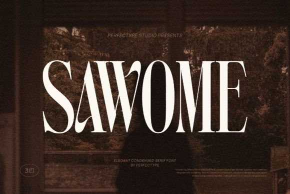 Sawome: An Elegant Serif Font for Modern Branding