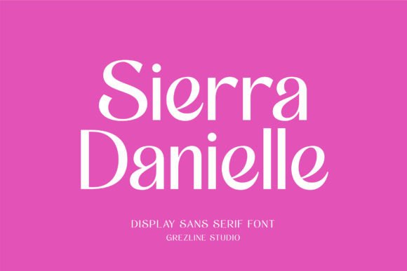Sierra Danielle Font Review: A Modern Sans Serif for Campaign Design