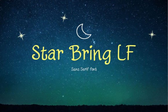 Star Bring Lf Review: A Playful Sans Serif for Campaign Design
