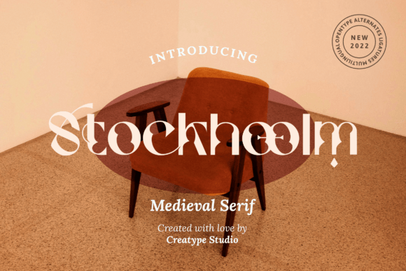 Stockhoolm: A Serif Font for Brands That Want to Stand Out