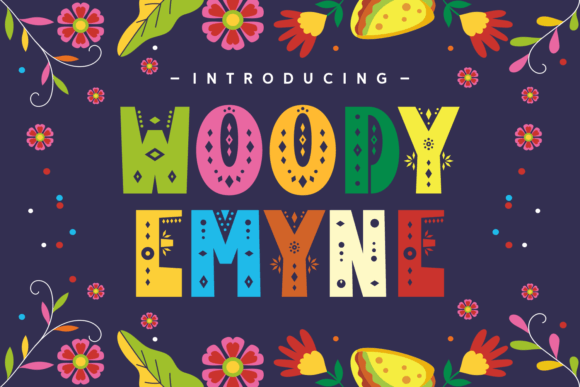 Woody Emyne: A Decorative Font That Commands Attention