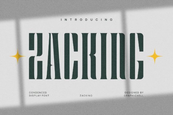 Zacking: A Serif Font That Brings Warmth to Editorial Design
